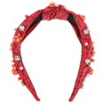 thumbnail image 1 of Halloween Costume Accessories Artificial Pearl Headband Comfortable Fit Headdress 16.50X13.00X3.00CM 1Pack, 1 of 5