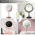 thumbnail image 4 of shiyou-Double-Side Illuminated Magnification Mirror - Replacement Bulb for Cosmetic Vanity Makeup Mirror or Double Sided Lighted Magnification, Warm White 3K, 4 of 4