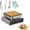 25-hole round, variant on 25 Hole Mini Dutch Pancake Maker - Commercial Electric Muffin and Pancake Machine with Nonstick Surface and Adjustable Temperature