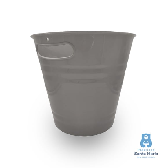 Cubeta para Hielo Santa María – Modelo SM-ICE4L, Plástico Negro, 4 Litros