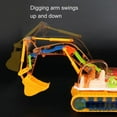 thumbnail image 3 of Excavator Toy Flashing Light and Music Simulation Model Electric Construction Engineering Vehicle  Drive Toy Children Gift, 3 of 6
