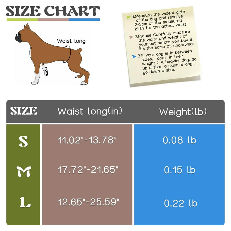 Boxer dog best sale diapers