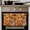 Orange Black, variant on Orange Fall 1 Pack Kitchen Towel, Water Absorbent Dish Towel, Pumpkins Thanksgiving Maple Leaf Plaid Decorative Hand Towels - Quick Drying Cloth for Cooking Baking, 18x28 Inch