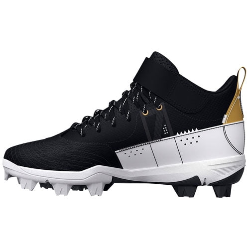 アンダーアーマー Harper 7 Mid USA RM Jr. 23.5cm Under Armour Harper 7 Mid RM Jr. Youth Baseball Cleats