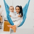 thumbnail image 4 of Sillas Hamaca Colgantes Barydat Boho Swing 2 Piezas Algodón Azul, 4 of 6