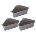 thumbnail image 1 of 3Pcs Creative Hanging Basket Storage Ideal For Kitchen Organization With Triangular Shape And Snap Button Type In Stylish, 1 of 4