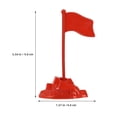thumbnail image 2 of FRCOLOR 30 Pcs Portable Housing Sand Table Flag Model 9.00X4.00X3.00CM Red, 2 of 8