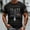 Multicolor A, variant on Xneal 911 25th Anniversary T-Shirt Casual Short Sleeve Print Never Forget 911 Multicolor Shirts for Men Size 2XL