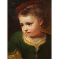 thumbnail image 2 of Thomas Duncan 19x24 Black Ornate Framed Double Matted Museum Art Print Titled: The Little Prince (circa 1840), 2 of 5