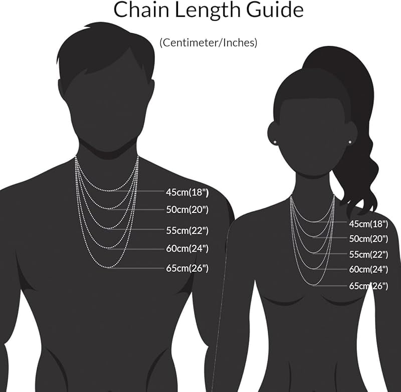 925 Sterling Silver Cable Chain 1MM Italian Cable Chain Necklace for Women Men 18, 20, 22, 24, 26 Inches