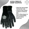 thumbnail image 2 of Red Steer A314, Chilly Grip Foam Latex Glove, Black, Size Small Sold by Pair, 2 of 5