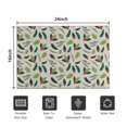thumbnail image 5 of Green and Red Christmas Holly Pattern Door Rugs,Washable Non Slip Door Mats Indoor,Decorative Door Mats,Entry Mat Indoor for Entrance,Bedroom,Kitchen,Bathroom,16"x24", 5 of 6