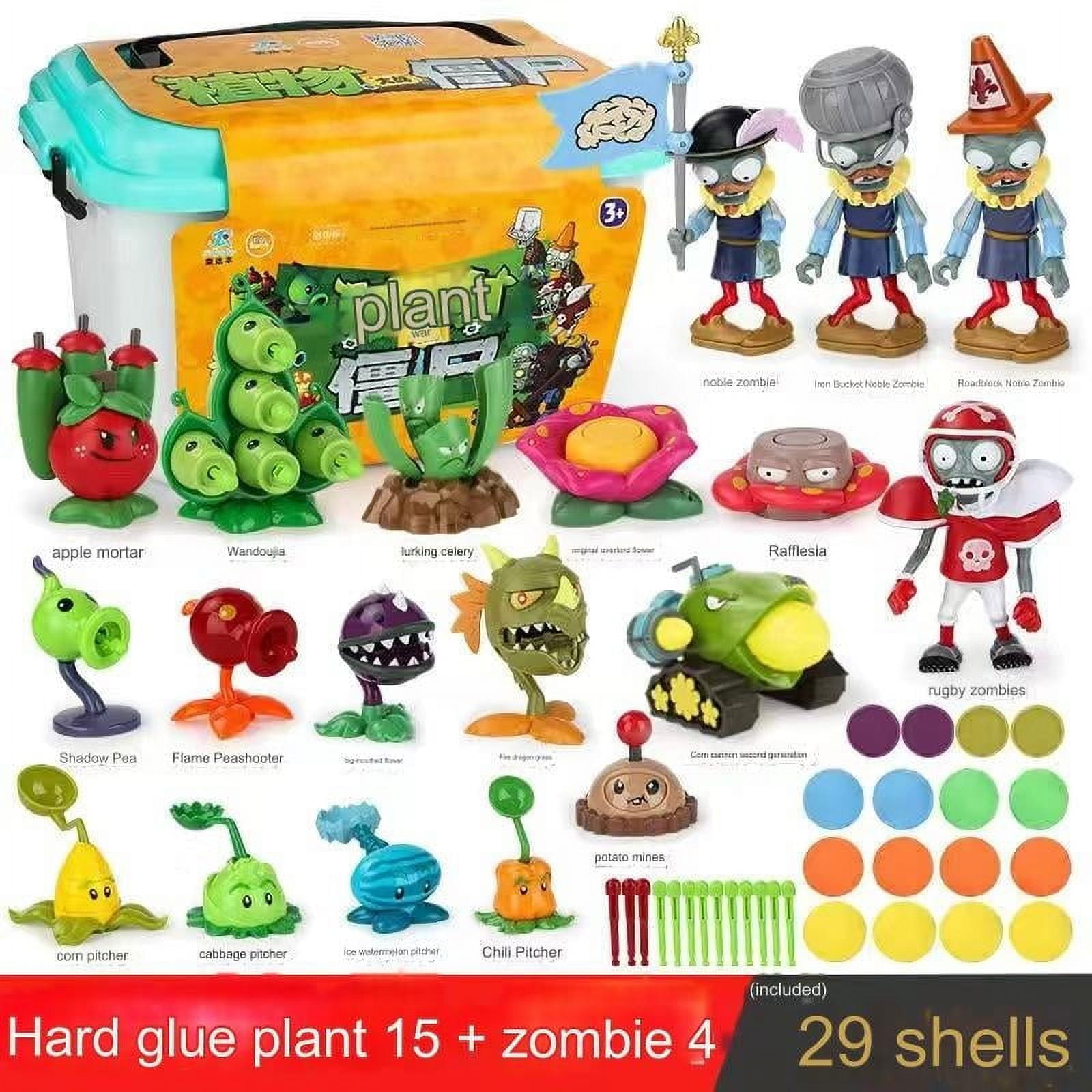action figures juguetes de plants vs zombies heroes