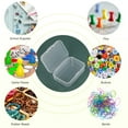 thumbnail image 4 of Destyer 6pcs/set Lightweight And Portable Plastic Beads Storage Case Multiple Uses Convenient Transparent, 4 of 6