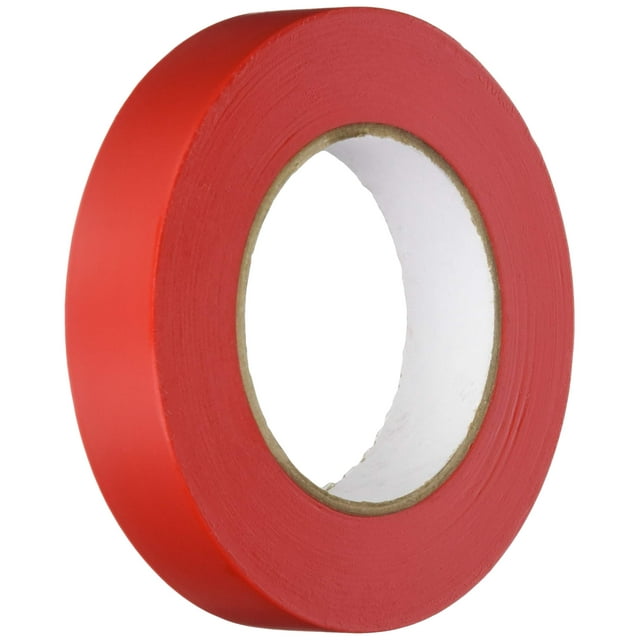 Cinta para marcar suelos GameCraft, color rojo, 2,54 cm x 54,86 m