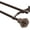 Brown, variant on Deco Window 36 to 66 inches Extendable Double Curtain Rod for Door with Square Finials (19mm Dia, Antique Brass)