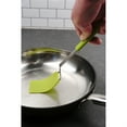 thumbnail image 4 of Stainless Steel Flexible Nylon Spatula - Small - Green 10.75x2x3.25, 4 of 4