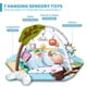 thumbnail image 2 of Colchoneta de gimnasio para bebés Jyusmile 8 en 1 Tummy Time con 6 juguetes, 2 of 7
