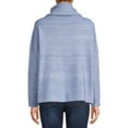 thumbnail image 3 of Dreamers by Debut Women’s Cowl Neck Sweater with Long Sleeves, Midweight, Sizes XS-XL, 3 of 5