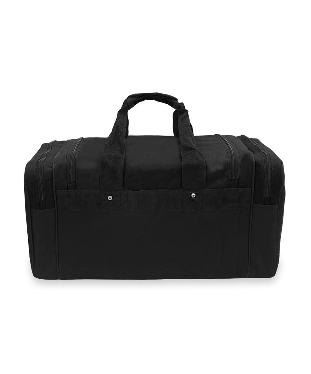 Everest Unisex Sports Duffel Bag, Large Black