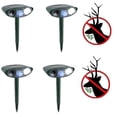 thumbnail image 1 of Ultrasonic Deer Repeller - 4 Pack - Solar Powered - Get Rid of Deer in 48 Hours, 1 of 4