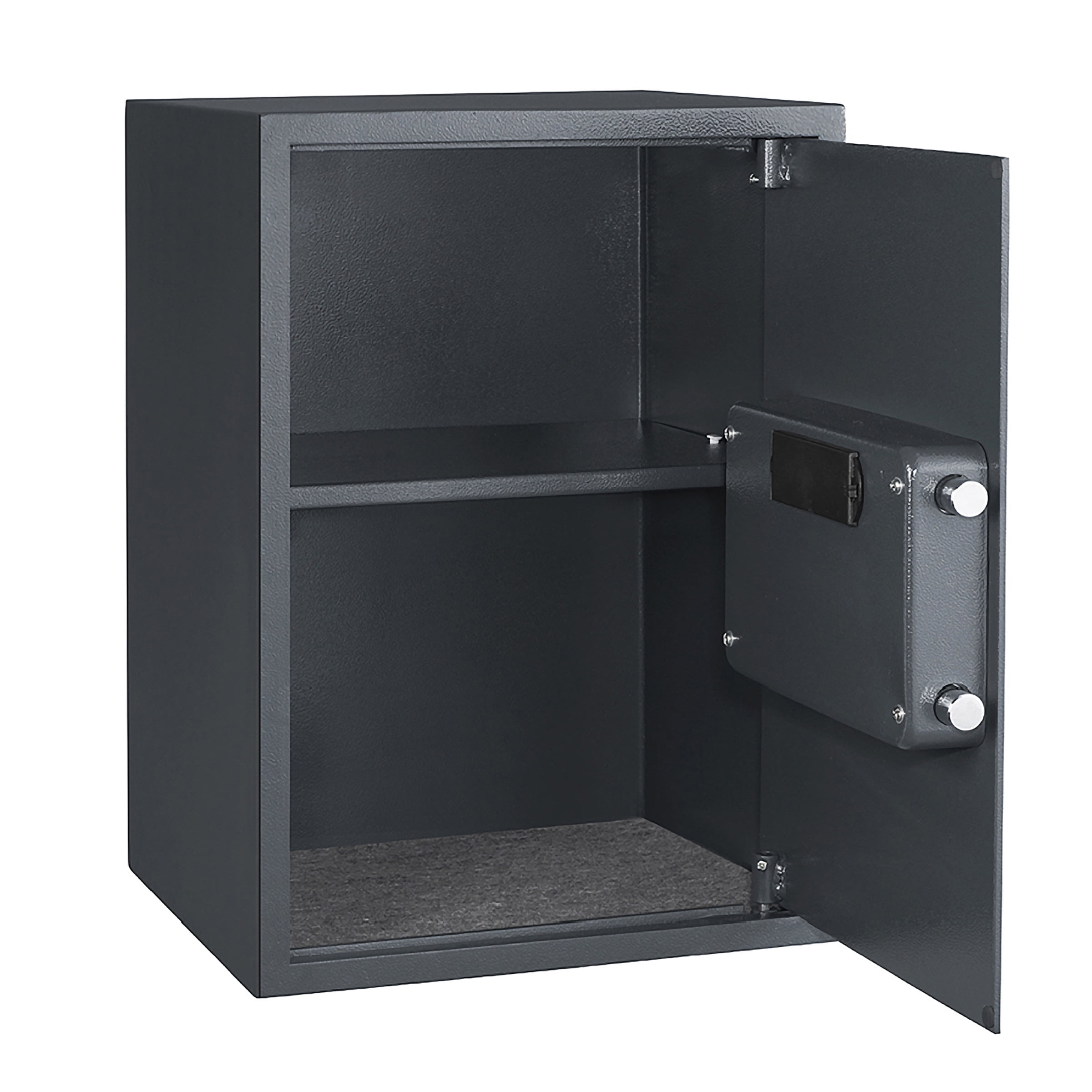 PARAGON SAFES 7775 Electronic Safe Box – 1.8cf Solid Steel Safe with Digital Keypad and 2 Manual Override Keys for Home or Office (Dark Gray)
