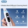 thumbnail image 4 of Cepillo de dientes eléctrico Oral-B iO8, recargable, inteligente, sónico, 6 modos, con cabezales de repuesto, estuche de viaje para adultos, 4 of 5