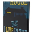 thumbnail image 4 of I Live In The Garage Embossed Tin Sign, 4 of 4