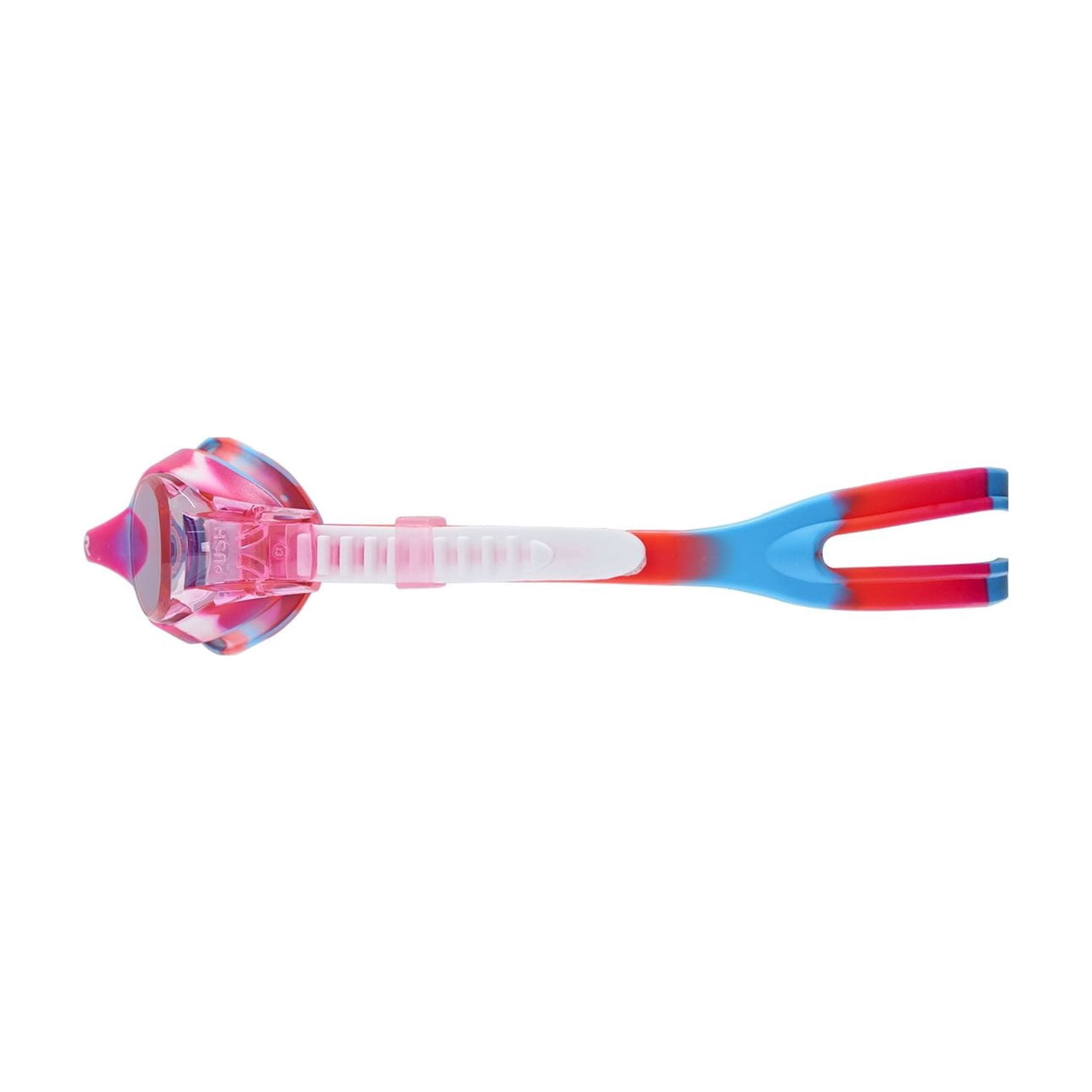 (4 pack) TYR Youth Fit Swimple Non-Mirrored Swim Goggle - Pink/White