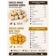 thumbnail image 4 of Bern's Farm Freeze-Dried Chicken & Egg Yolk Dog & Cat Treats, High-Protein Nutrient-Dense Pet Snack, 4 oz, 4 of 7