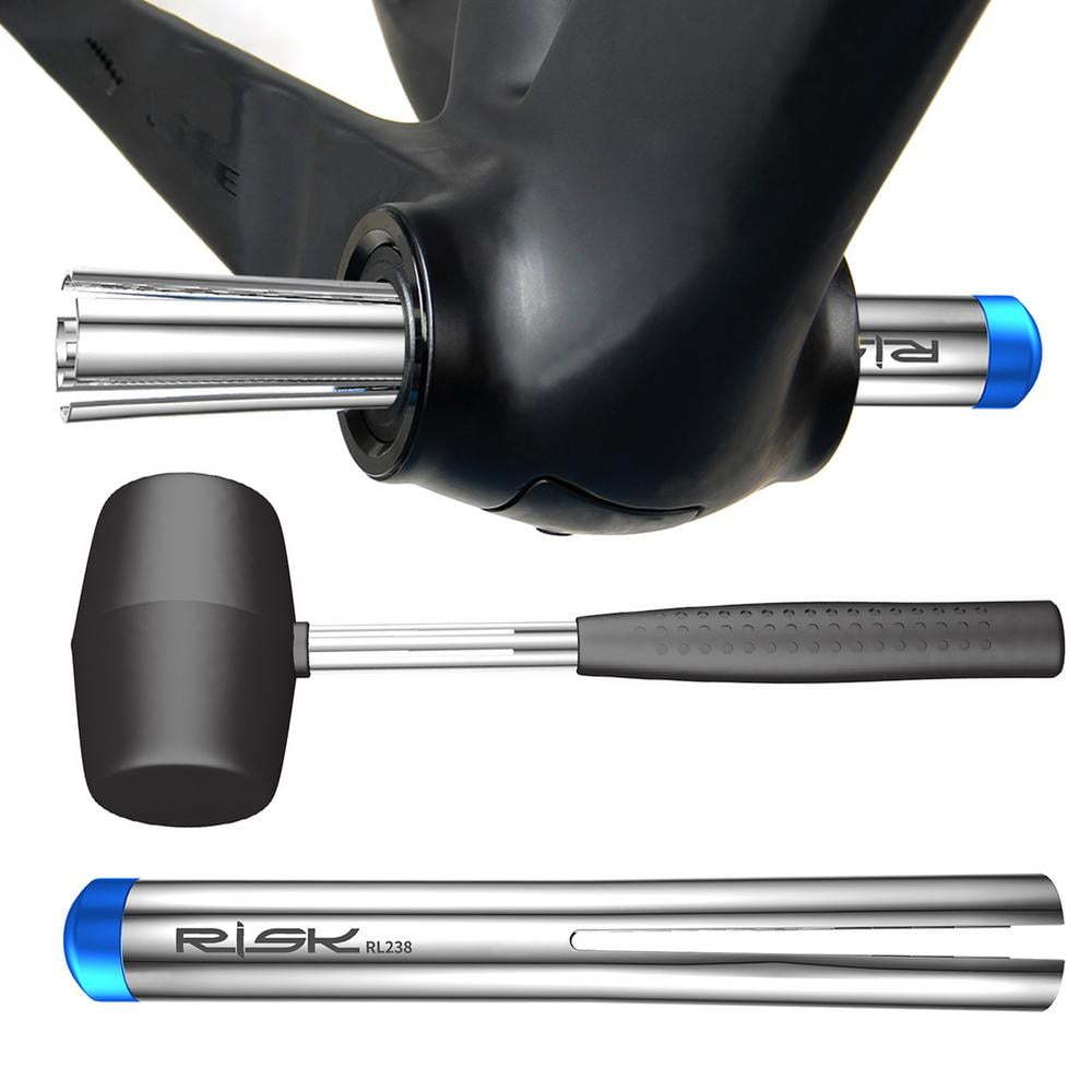 Steel Headset Cup Remover Tool MTB Bike Cup For Internal Bottom Bracket Bearings 