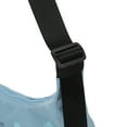 thumbnail image 6 of Disney Lilo & Stitch Wink & Hibiscus Crescent Women's Blue Handbag, 6 of 7