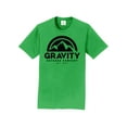 thumbnail image 1 of Gravity Outdoor Co. T-Shirt à Manches Courtes - Vert Pro - Logo Noir - TG, 1 of 1