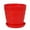 Rouge, variante sur MOQIN Pots de Plantes d'Intérieur, Pots de Plantes avec Drainage - 5.1/6.3 Pouces Décoration Maison Pots de Fleurs pour Jardinière d'Intérieur, Petits Pots en Plastique, Cactus, Pot de Succulentes