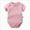 Z75-Pink, variant on 0-3 Months Infant Summer Bodysuits Baby Bodysuits Soft Boy Girl Birthday Romper Bodysuit Short Sleeve Jumpsuit