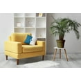 thumbnail image 3 of 16" x 16" Simply Daisy Modern Heart Polyester Accent Pillow, Teal Qty 1, 3 of 3