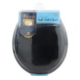 thumbnail image 5 of Standard Vinyl Soft Adjustable Hinges Toilet Seat with Close Lid, Black, 5 of 5