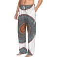 thumbnail image 2 of Balery Mandala print Men's Pajama Pants,Ultra Lightweight Pjs,Lounge Pant-XX-Large, 2 of 9