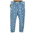 thumbnail image 5 of Polo Ralph Lauren Women's The Callen High Rise Slim Blue Floral Print Size 29, 5 of 6
