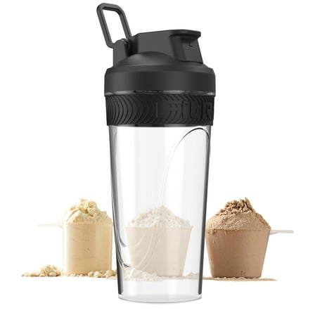 FitRx Sport Shaker Bottle, Portable Protein Shaker Bottle Cup, 28oz.