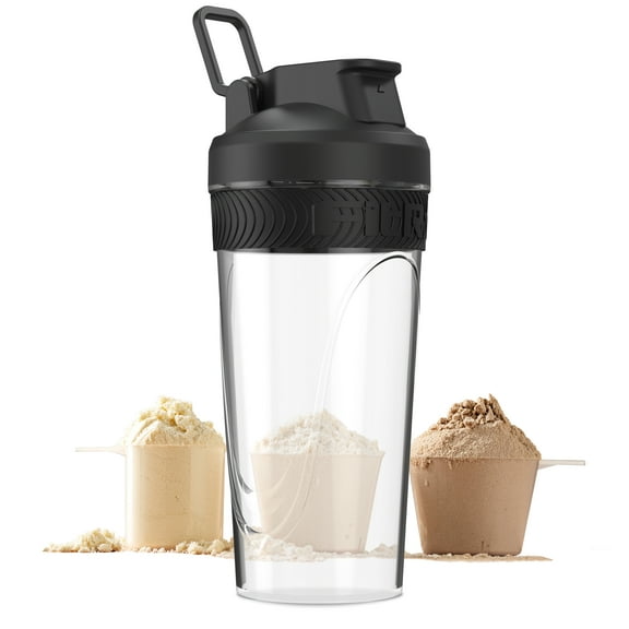 FitRx Sport Shaker Bottle, Portable Protein Shaker Bottle Cup, 28oz.