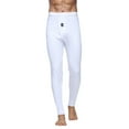 thumbnail image 1 of Men's Solid Color Leggings Elastic Comfort Long Sports Leggings, 1 of 3