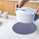 thumbnail image 5 of Fiudx Tapete de Comedor con Barrera Térmica de Tendencia Moderna, Elegante Material Aislante Resistente Al Calor, Diseño Floral de Girasol Amarillo, Protección Duradera para Platos Calientes, Fácil M, 5 of 6