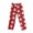 Red, variant on WTOBBY Women's Festive Christmas Pattern Pajama Pants with Elastic Waist - Holiday Themed Sleepwear for Comfortable Home Lounge Wear - Straight Leg Comfortable Fit,Black L