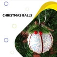 thumbnail image 4 of Bearachild 6 UNIDS Bola de Navidad Colgante Árbol Chimenea Escaparate de Pared Decoración Colgante de Navidad Temática Festiva Año Nuevo Fotografía Kits de decoración para fiestas Tipo 2 Bearachild HA070109-02, 4 of 6