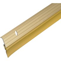 Do it Best 1-5/8 In. x 36 In. Gold Aluminum & Vinyl Door Sweep A58/36HDB
