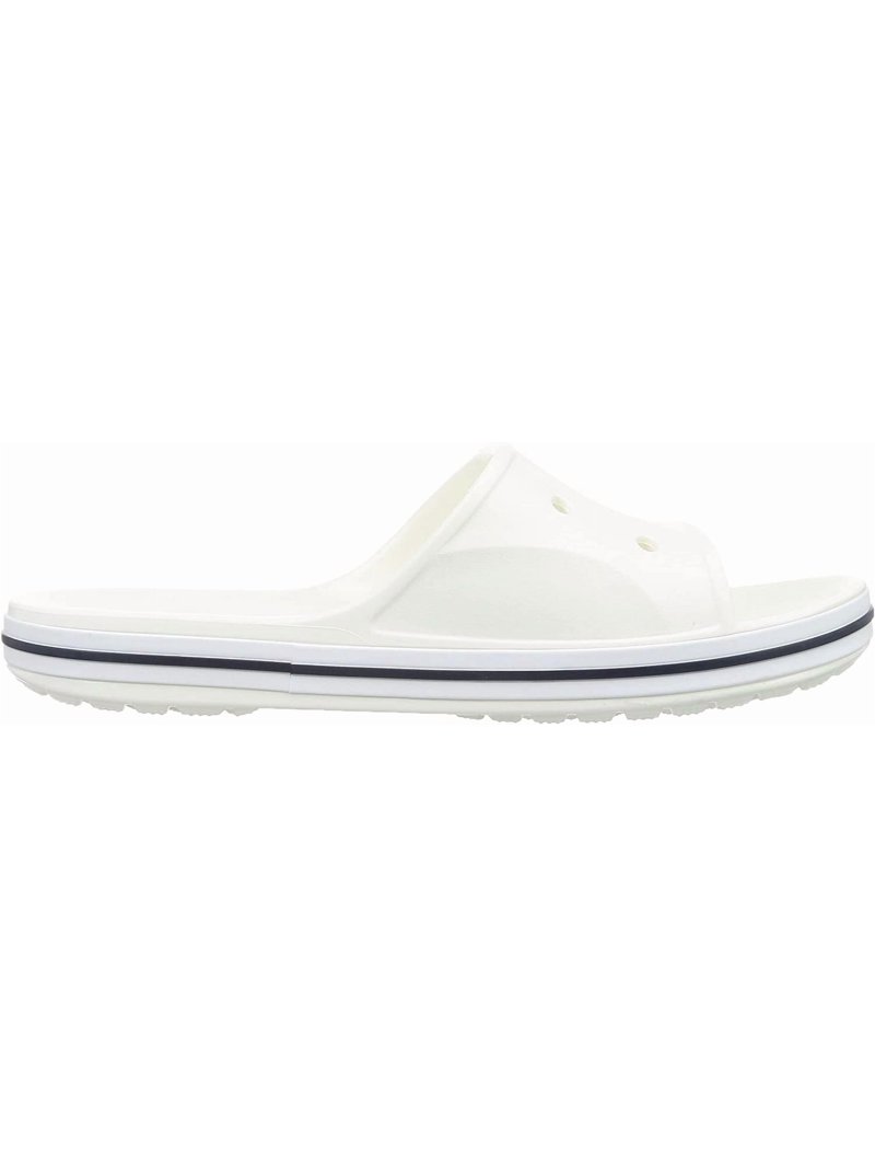 Crocs, Unisex Bayaband Slide Sandals, Men 5 Women 7, White  display picture 1