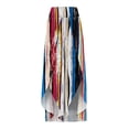 thumbnail image 4 of ICHUANYI Liquidación Pantalones de pierna ancha informales con cintura elástica estampados de primavera y verano para mujer ICHUANYI WER202308246395, 4 of 4