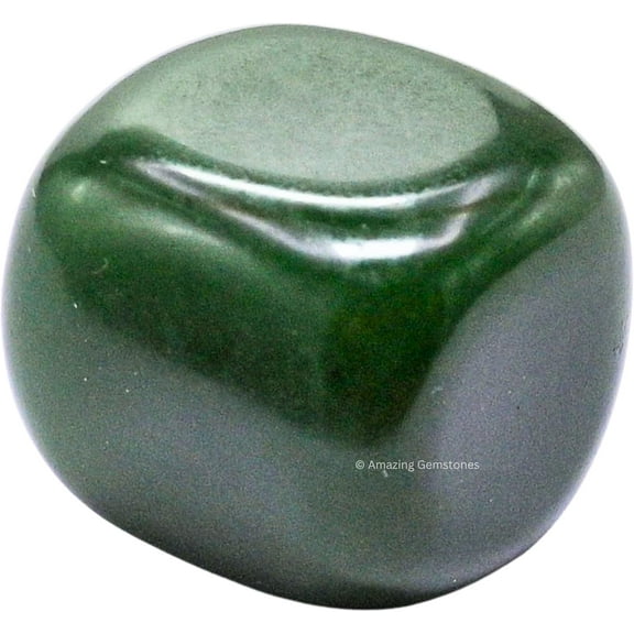 Dark Green Aventurine Crystal Tumbled Stones Polished Rocks (1 OZ)