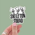 thumbnail image 3 of Funny skeleton Squad Sticker, Waterproof Vinyl Sticker for Book Laptop Water Bottle Phone Case (3x3inches), 3 of 4